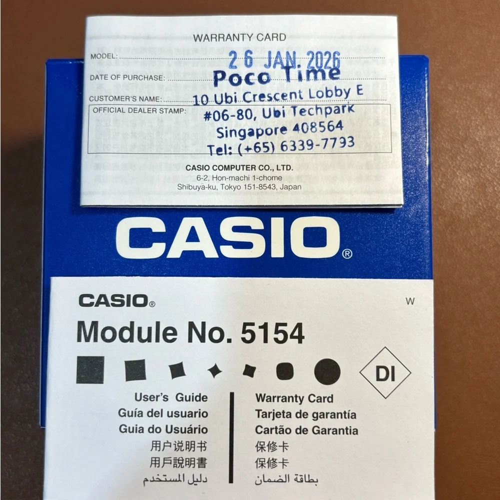 Gold Rectangular Casio - Picture 6 of 7